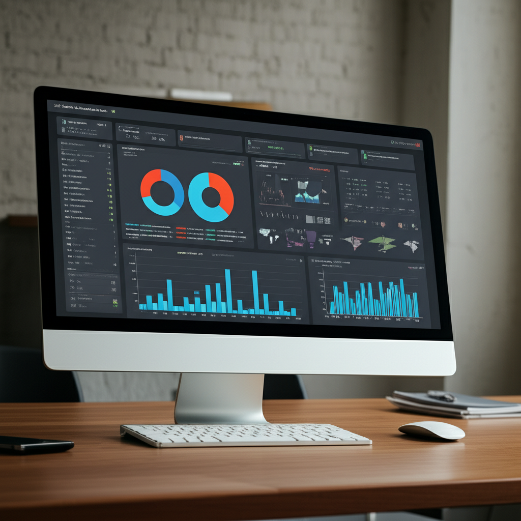 Dashboard de automatización empresarial